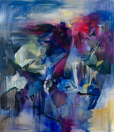 Eventful Angels 220x190cm oil on polyester 2014.jpg